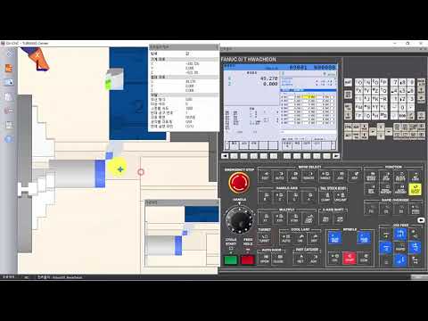 GV-CNC를 이용한 선반(터닝센터)수동 원점 및..